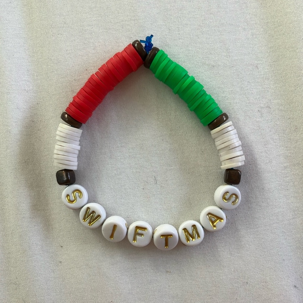 Swiftmas Beaded Bracelet